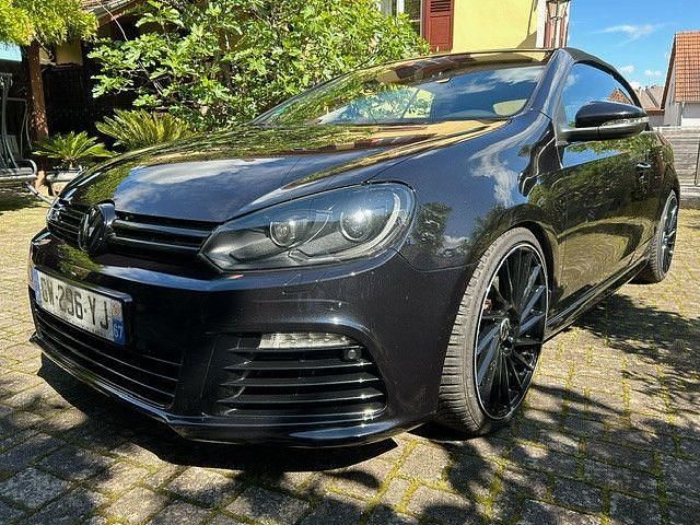 Gebraucht VW Golf Cabriolet R 265 PS (194 kW) 2013 Schwarz Cabrio