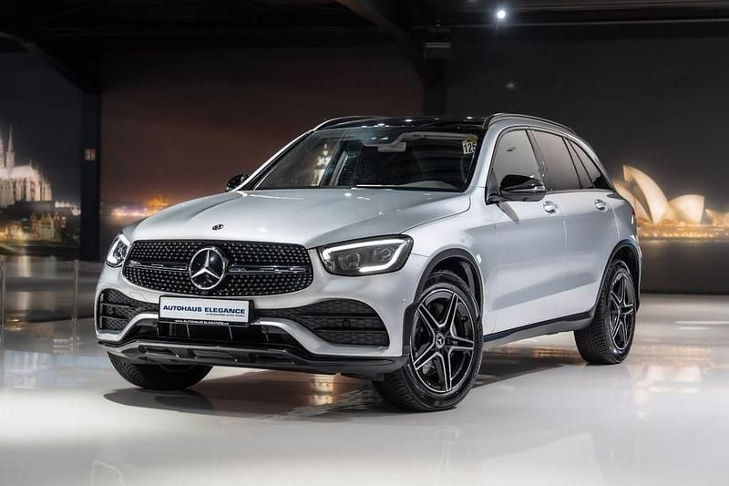 Silber Gebraucht 2020 Mercedes GLC400d AMG line SUV | 46.980 € (Fairer Preis) - Bild 1/4