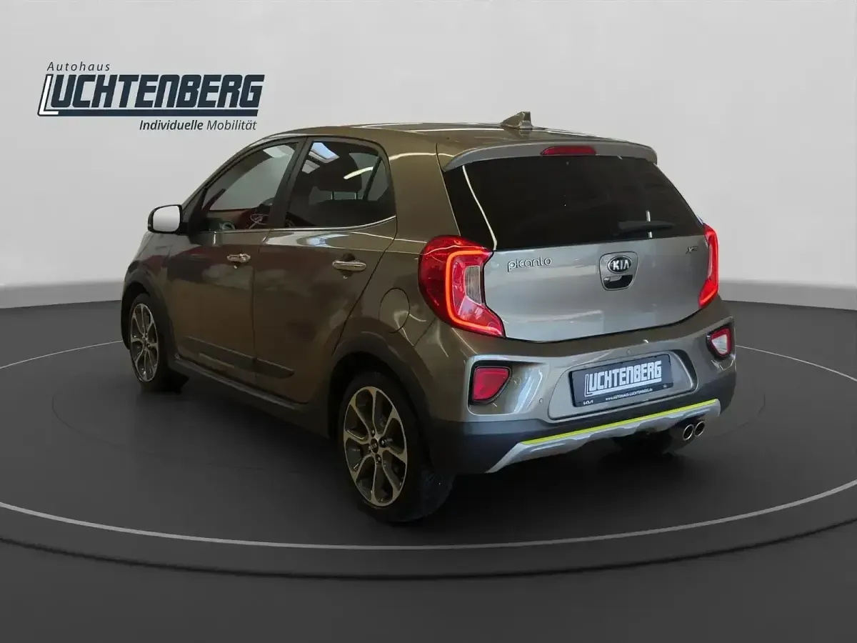 Gebraucht Kia Picanto X-Line 84 PS (61 kW) 2020 Silber Kleinwagen