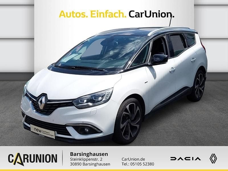 Zweifarbig: perlmutt Gebraucht 2018 Renault Grand Scénic IV Bose Edition Van / Kleinbus | 14.575 € (Guter Preis) - Bild 1/4