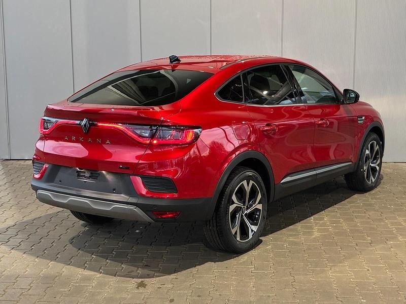 Neu Renault Arkana Techno 2025 Flammen rot SUV