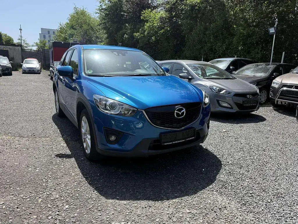 Gebraucht Mazda CX-5 Sports-Line 160 PS (117 kW) 2012 Sky blau metallic SUV