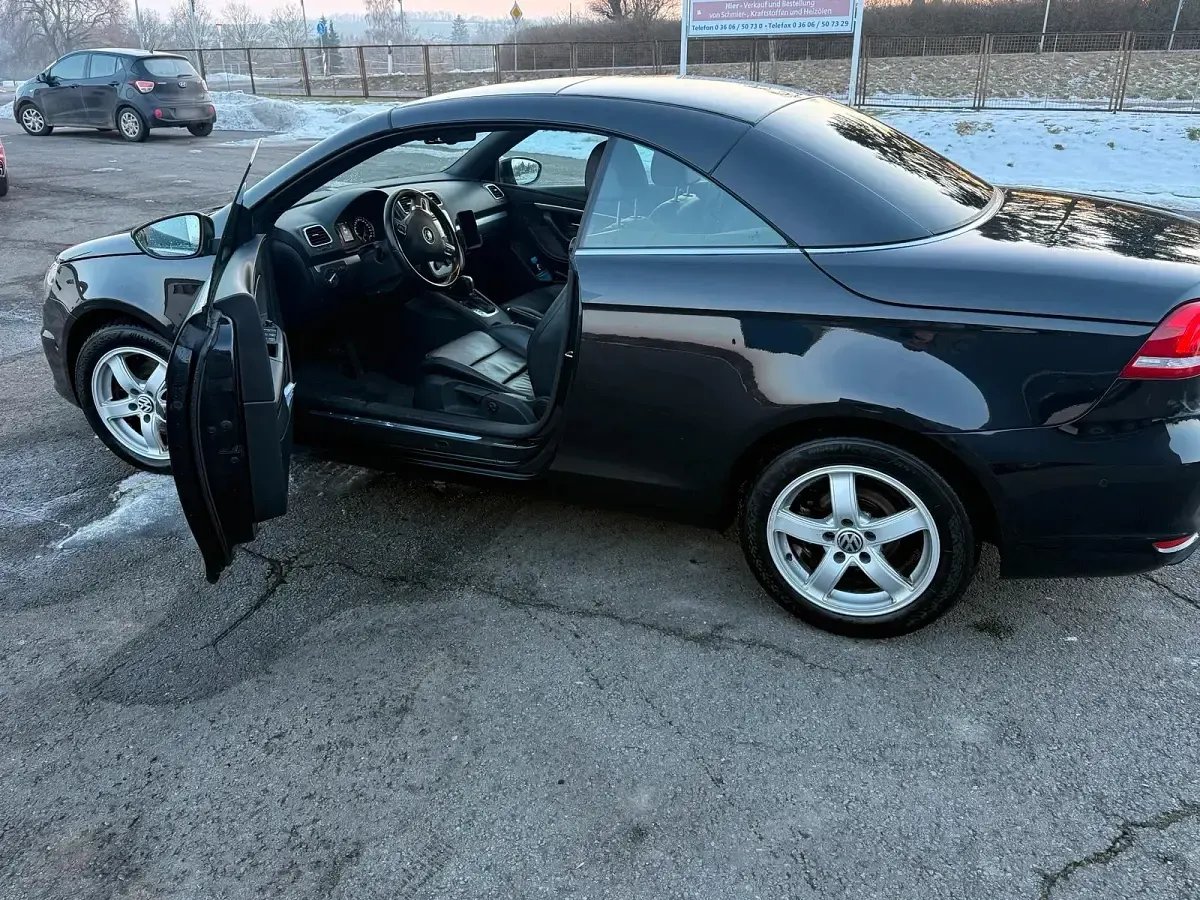 Gebraucht VW Eos 140 PS (102 kW) 2014 Schwarz Cabrio