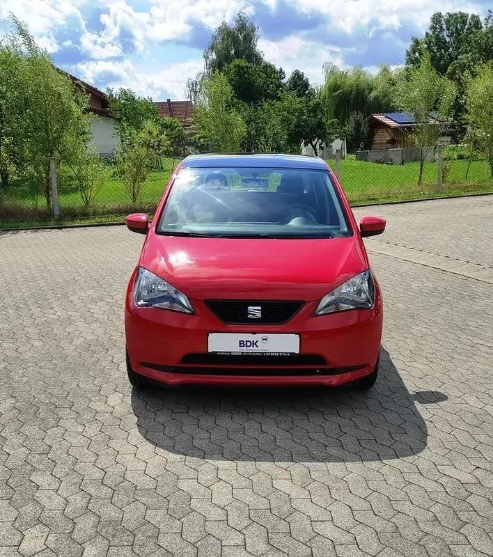 Gebraucht Seat Mii Chic 60 PS (44 kW) 2018 Tornado rot / dach schwarz Kleinwagen