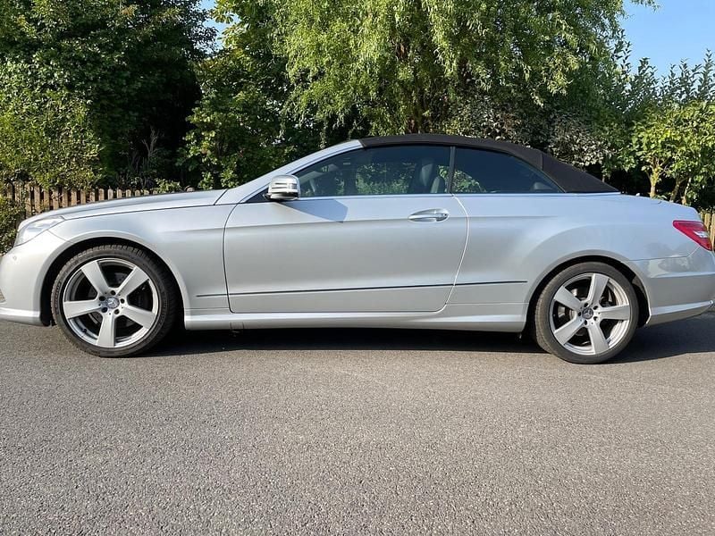 Brugt Mercedes E300 252 HK (185 kW) 2012 Sølv Cabriolet