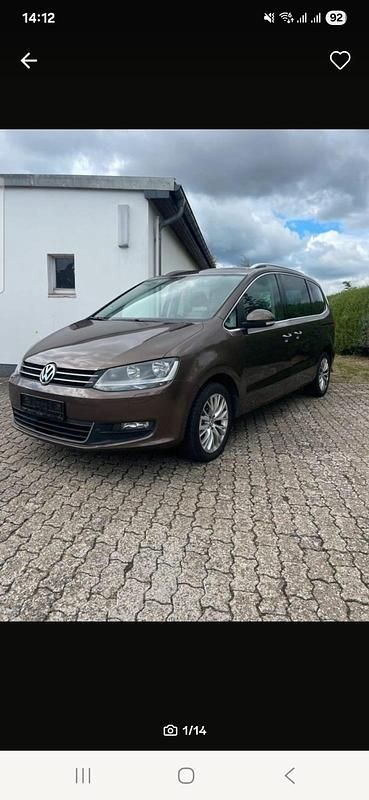 Gebraucht VW Sharan 140 PS (102 kW) 2011 Braun Van / Kleinbus