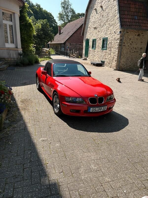 Rot Gebraucht 2001 BMW Z3 Cabrio | 15.500 € - Bild 1/4