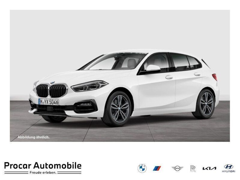 Weiß Gebraucht 2021 BMW 118 Comfort Edition Kleinwagen | 20.490 € (Fairer Preis) - Bild 1/4