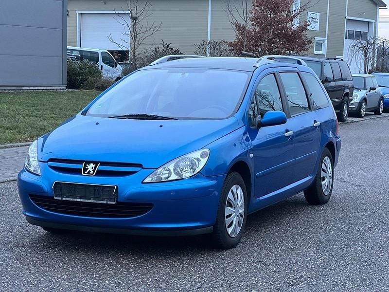 Blau Gebraucht 2003 Peugeot 307 Kombi | 2.200 € (Fairer Preis) - Bild 1/4