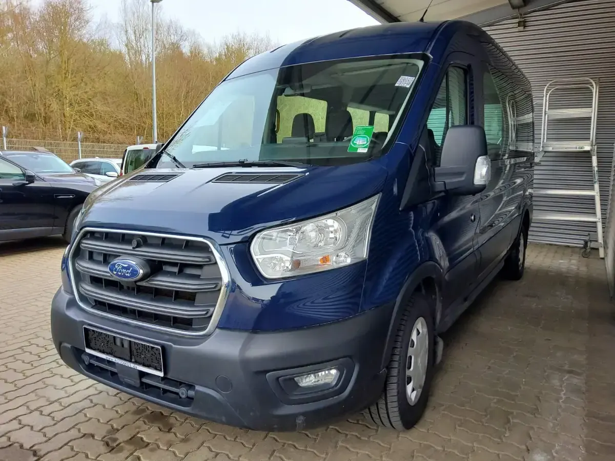 Occasion Ford Transit Trend 170 ch (125 kW) 2020 Bleue Berline