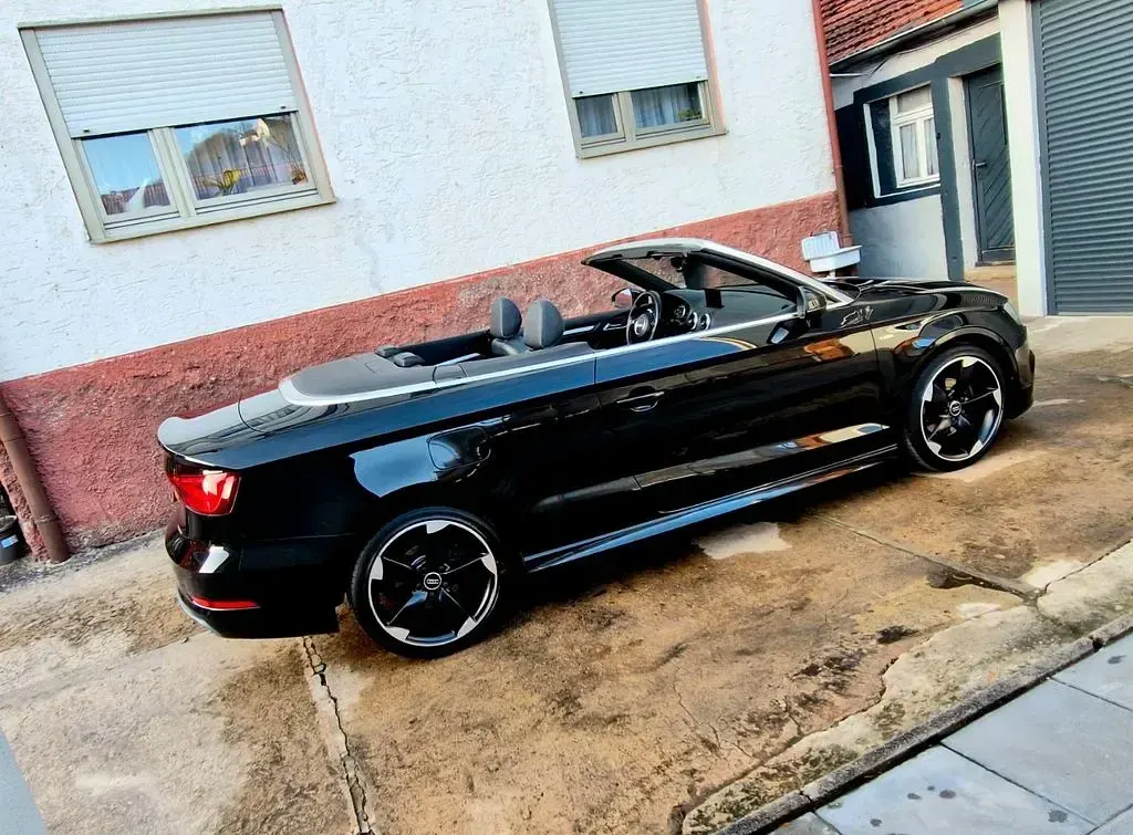 Gebraucht Audi A3 Cabriolet S-Line 150 PS (110 kW) 2015 Schwarz Cabrio