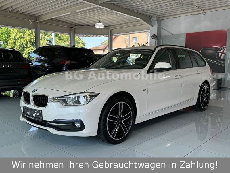 Weiß Gebraucht 2016 BMW 320 Sport Line Kombi | 14.490 € (Superpreis) - Bild 1/4
