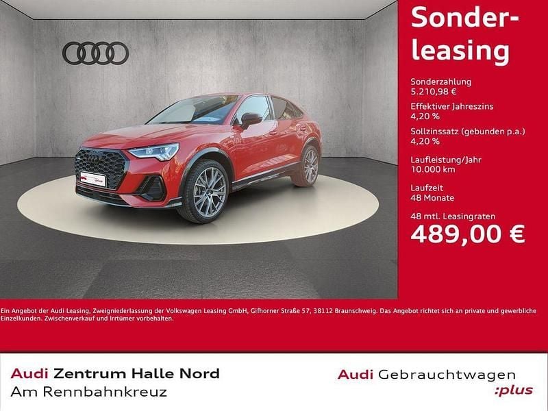 Rot Gebraucht 2025 Audi Q3 Sportback S-Line SUV | 53.980 € (Teuer) - Bild 1/4