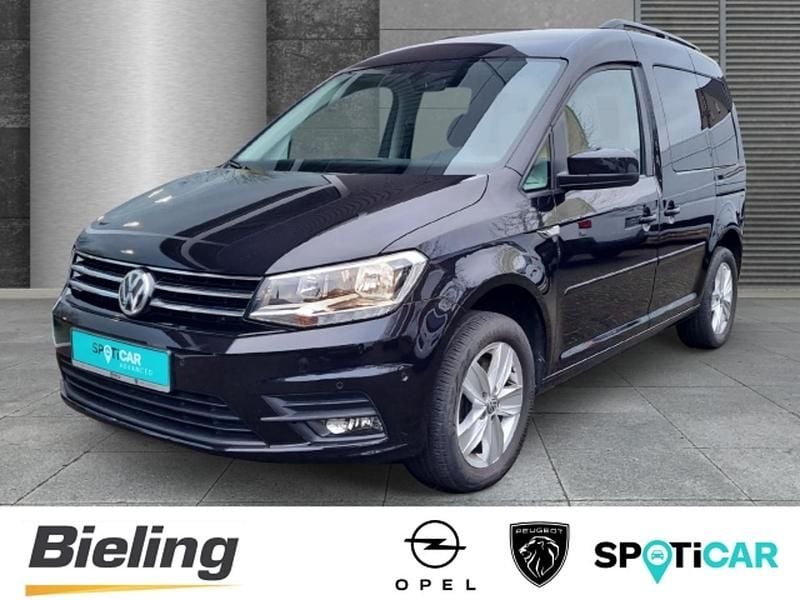 Gebraucht VW Caddy Comfortline 131 PS (96 kW) 2020 Schwarz Van / Kleinbus