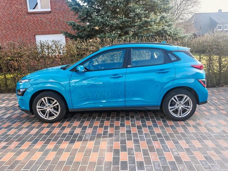 Gebraucht Hyundai Kona 150 kW (204 PS) 2021 Blau SUV
