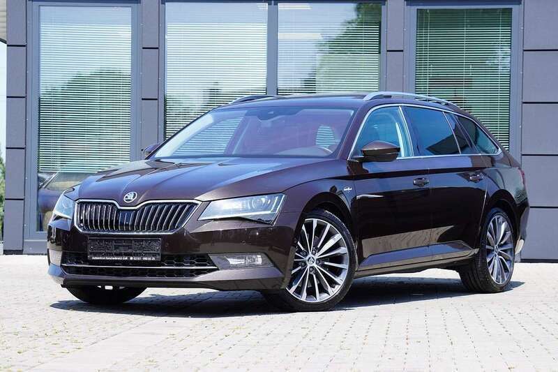 Magneticbraun metallic Gebraucht 2016 Skoda Superb LAURIN & KLEMENT Kombi | 18.850 € (Fairer Preis) - Bild 1/4