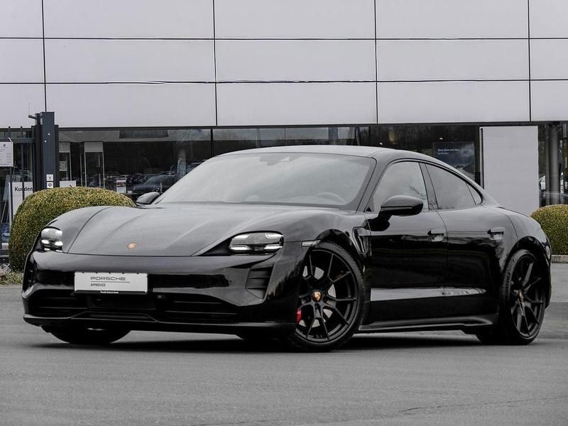 Schwarz Gebraucht 2023 Porsche Taycan GTS Limousine | 79.890 € (Superpreis) - Bild 1/4