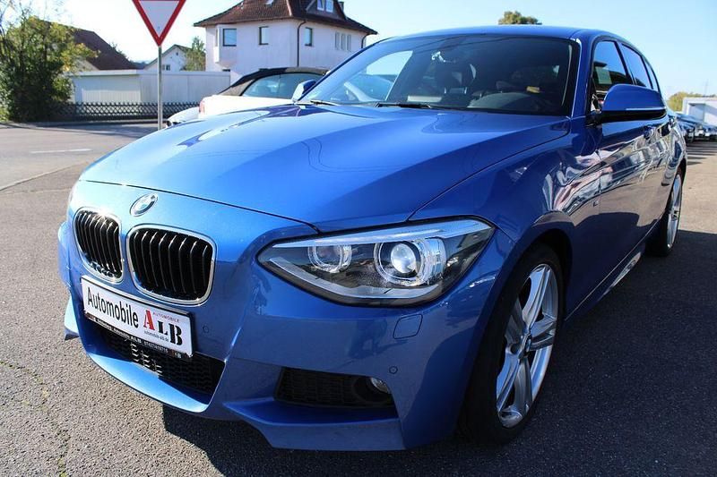 Blau Gebraucht 2015 BMW 116 M Sport Kleinwagen | 8.990 € (Fairer Preis) - Bild 1/4