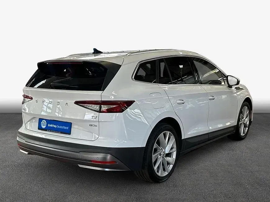 Gebraucht Skoda Enyaq iV 194 kW (265 PS) 2022 Weiß SUV