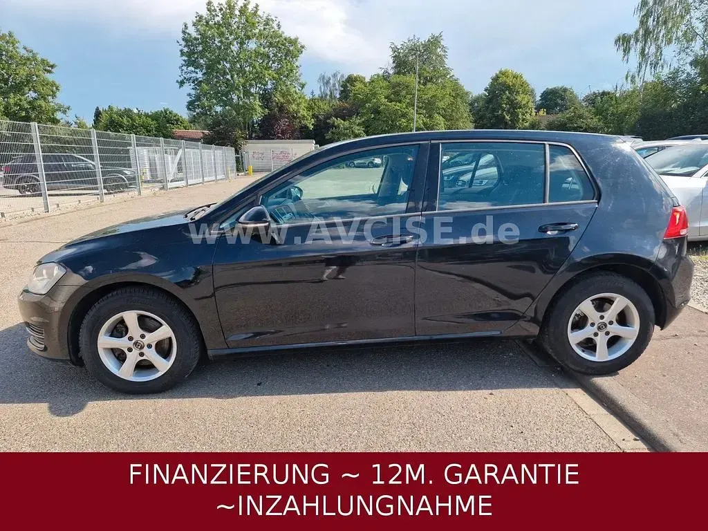 Gebraucht VW Golf VII S 86 PS (63 kW) 2013 Schwarz Limousine