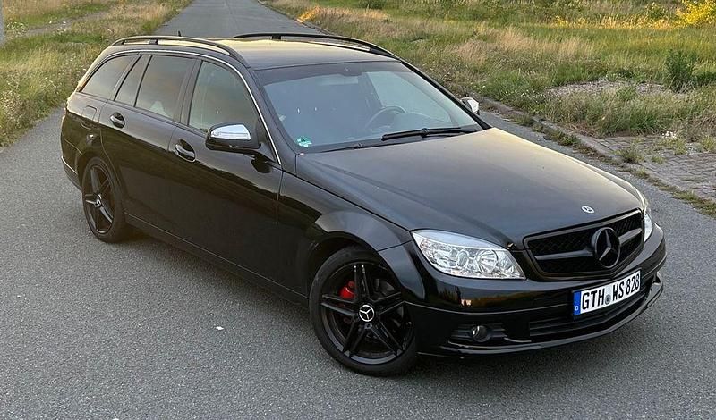 Schwarz Gebraucht 2008 Mercedes 180 Avantgarde Limousine | 4.500 € (Fairer Preis) - Bild 1/4