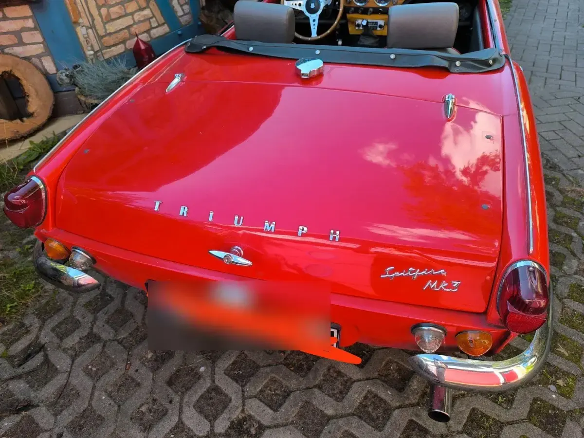 Gebraucht Triumph Spitfire 68 PS (50 kW) 1967 Rot Cabrio