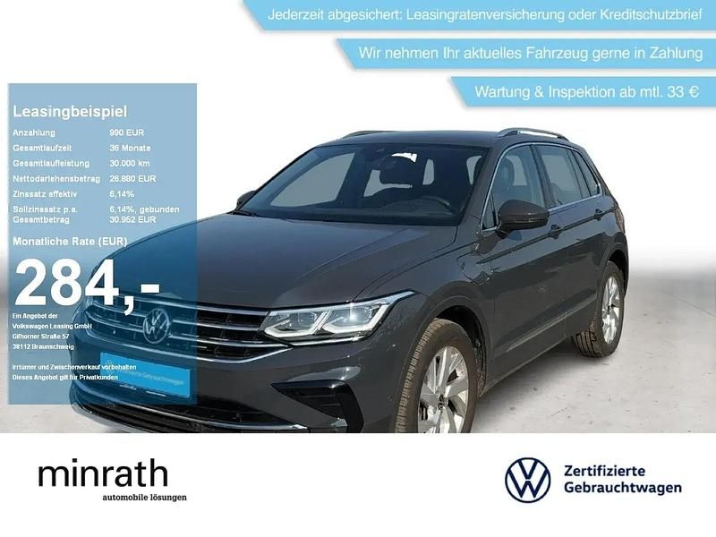 Gebraucht VW Tiguan Elegance 180 PS (132 kW) 2021 Grau SUV