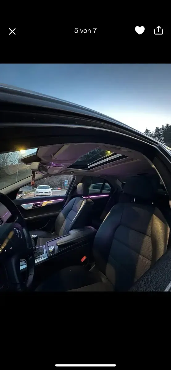 Gebraucht Mercedes C320 AMG 224 PS (164 kW) 2007 Silber Limousine