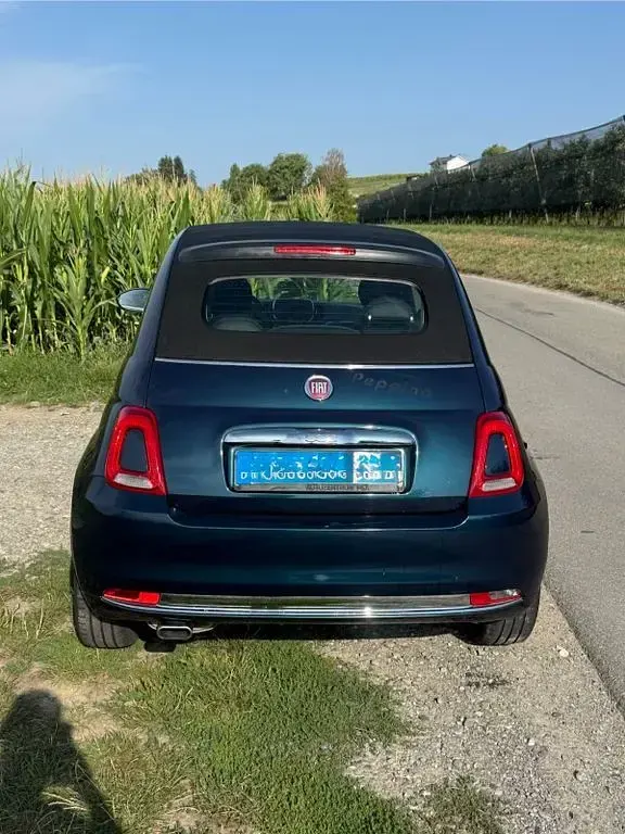 Gebraucht Fiat 500C 69 PS (50 kW) 2016 Blau Cabrio