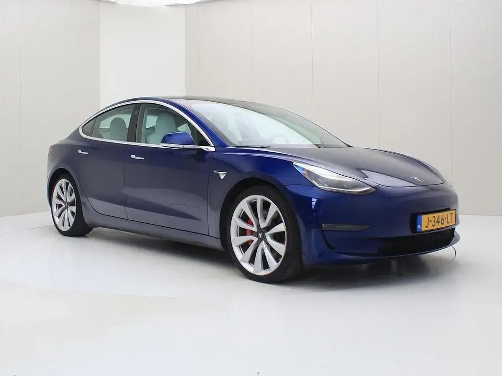 Occasion Tesla Model 3 Performance 358 kW (487 ch) 2020 Bleue Berline