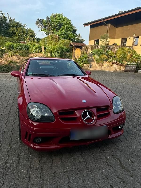 Rot Gebraucht 1997 Mercedes SLK200 Cabrio | 4.499 € (Superpreis) - Bild 1/4