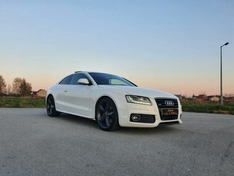 Weiß Gebraucht 2008 Audi A5 S-Line Coupé | 3.990 € - Bild 1/1