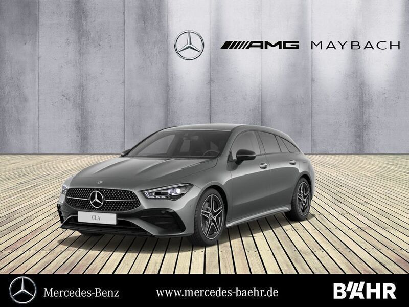 Mountaingrau Gebraucht 2024 Mercedes CLA200 AMG Kombi | 41.950 € - Bild 1/4