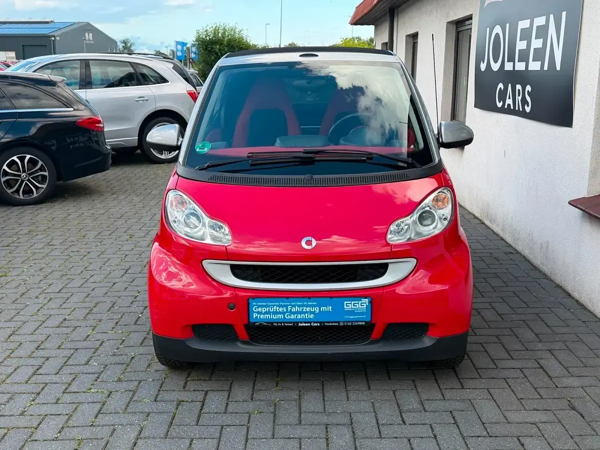 Gebraucht Smart ForTwo Cabrio Passion 71 PS (52 kW) 2010 Rot Cabrio