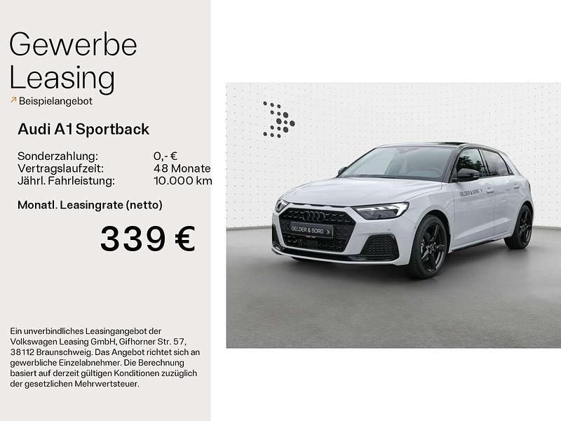 Gletscherweiß metallic Gebraucht 2025 Audi A1 Advanced Plus Kleinwagen | 28.980 € (Etwas zu teuer) - Bild 1/2
