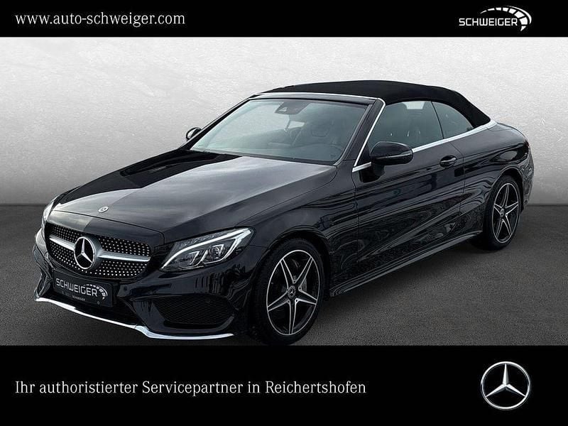Gebraucht Mercedes C300 AMG line 245 PS (180 kW) 2017 Schwarz Cabrio