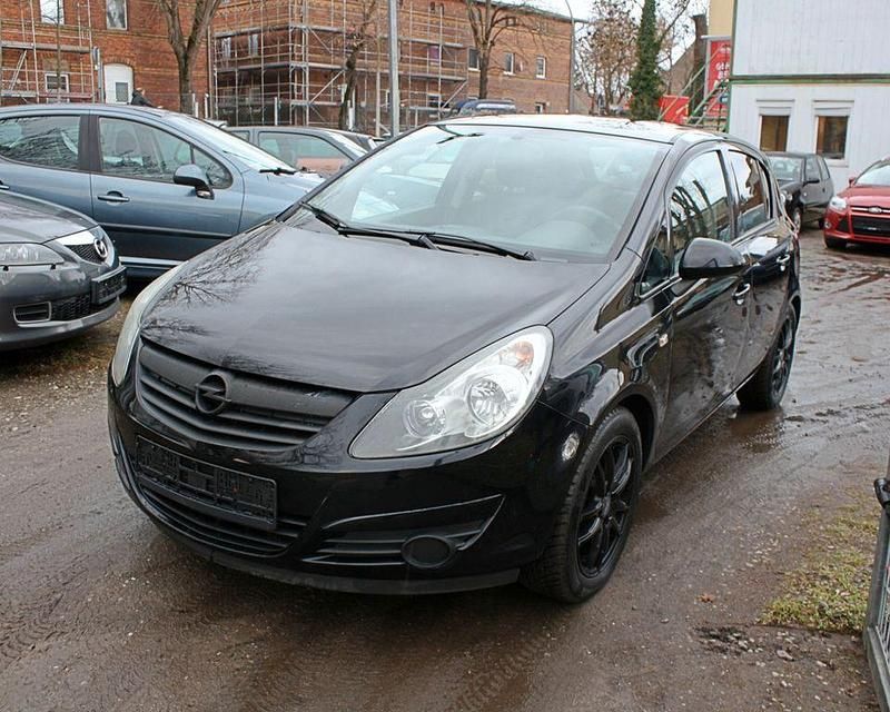 Gebraucht Opel Corsa Edition 69 PS (50 kW) 2010 Schwarz Kleinwagen