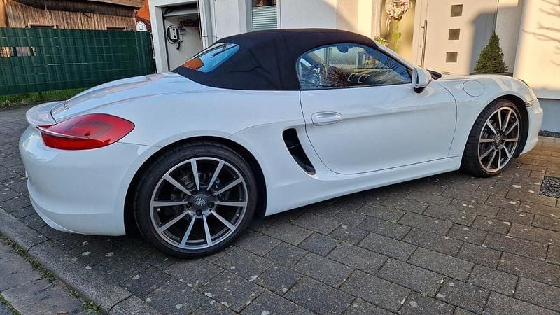 Gebraucht Porsche Boxster 265 PS (194 kW) 2013 Weiß Cabrio