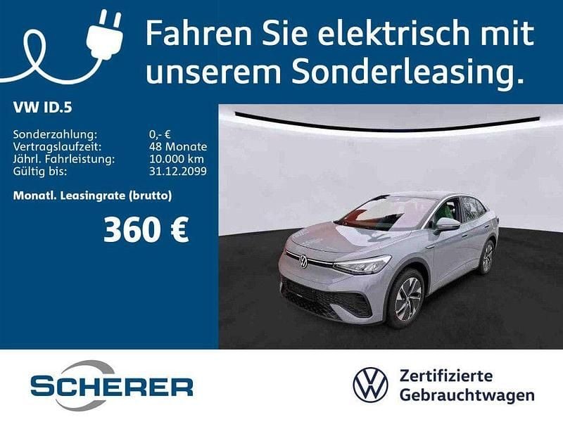 Gebraucht VW ID.5 Pro Performance 150 kW (204 PS) 2023 Mondsteingrau schwarz (metallic) SUV