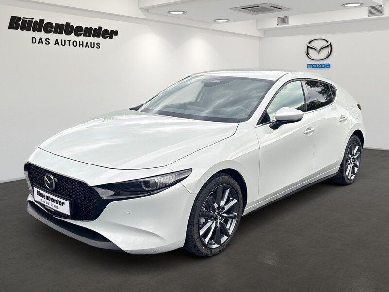 Neu Mazda 3 Exclusive-Line 140 PS (102 kW) 2025 Weiß Limousine