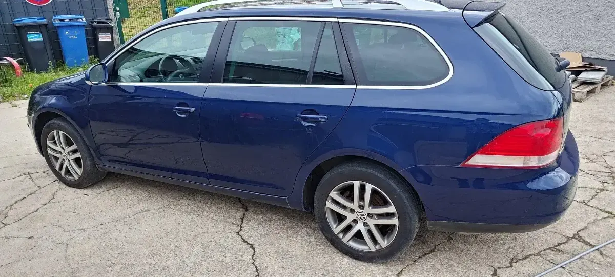 Gebraucht VW Golf VI 125 PS (91 kW) 2009 Blau Kleinwagen