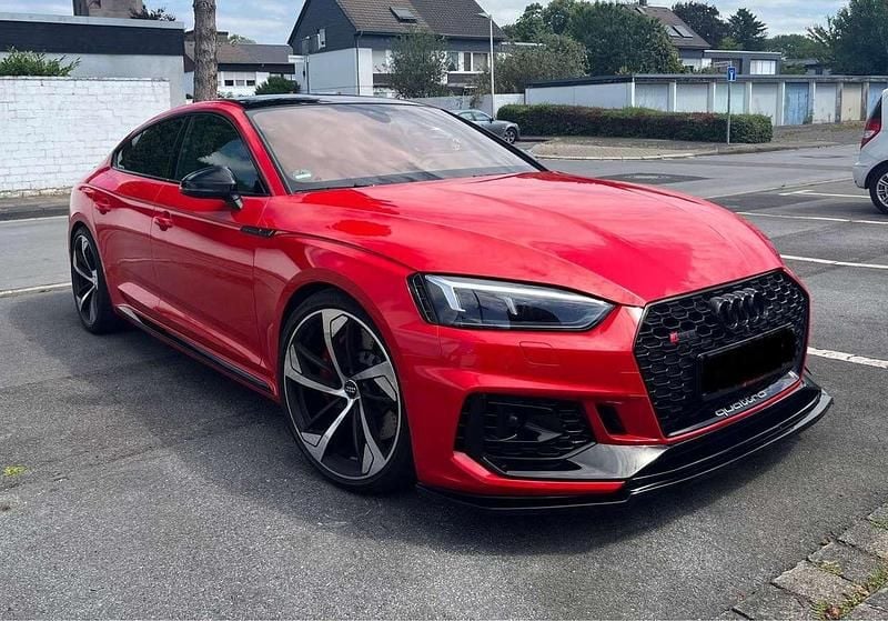Rot Gebraucht 2019 Audi RS5 Sportback Ambiente Limousine | 56.000 € (Guter Preis) - Bild 1/4