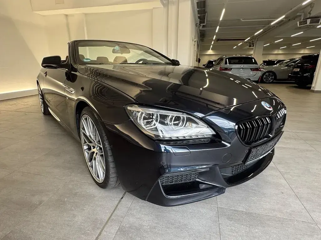 Gebraucht BMW 640 Cabriolet M Sport 321 PS (236 kW) 2014 Schwarz Cabrio