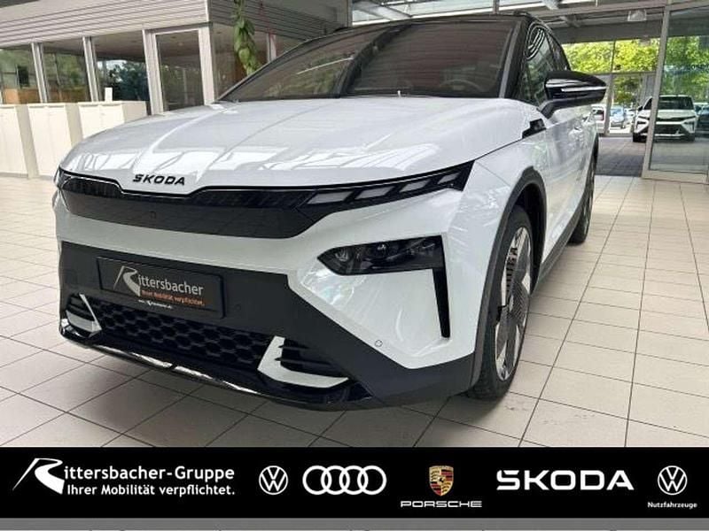 Moonweiss metallic Neu 2025 Skoda Elroq First Edition SUV | 48.590 € (Fairer Preis) - Bild 1/4