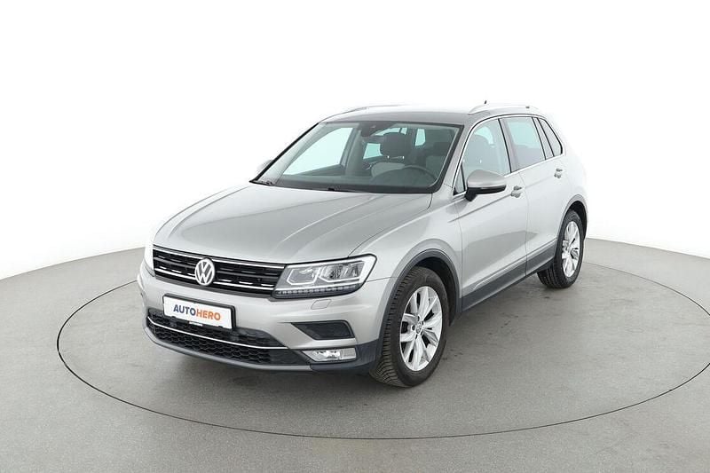 Grau Gebraucht 2017 VW Tiguan Highline SUV | 20.090 € (Guter Preis) - Bild 1/3
