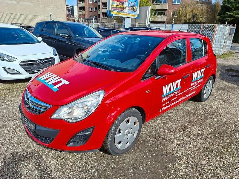 Gebraucht Opel Corsa Selection 69 PS (50 kW) 2012 Rot Kleinwagen