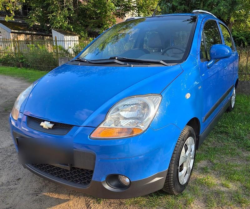 Blau Gebraucht 2009 Chevrolet Matiz Kleinwagen | 800 € - Bild 1/4