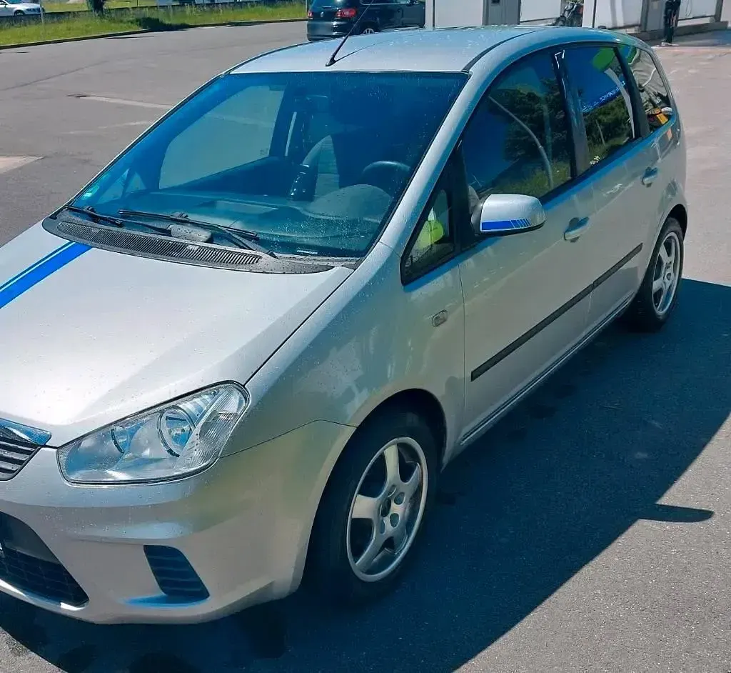 Gebraucht Ford C-MAX 101 PS (74 kW) 2007 Silber Van / Kleinbus