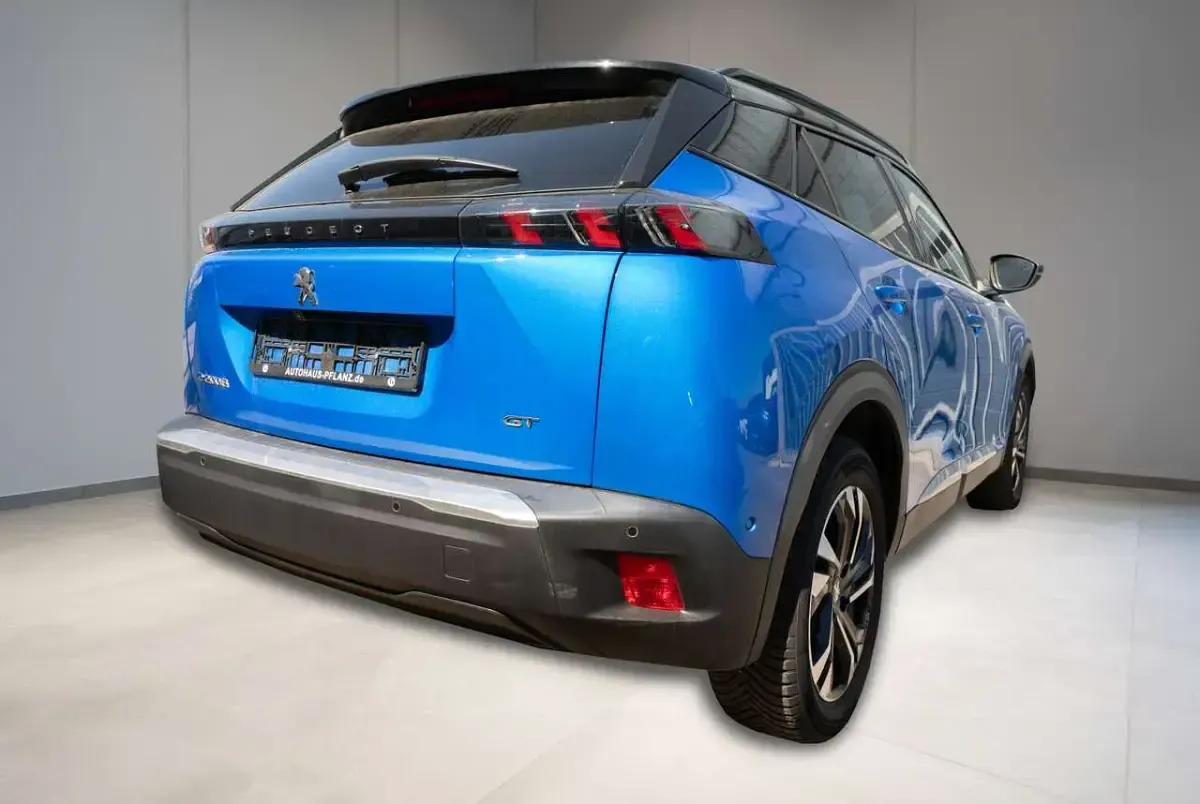 Gebraucht Peugeot e-2008 GT 100 kW (136 PS) 2021 Blau SUV