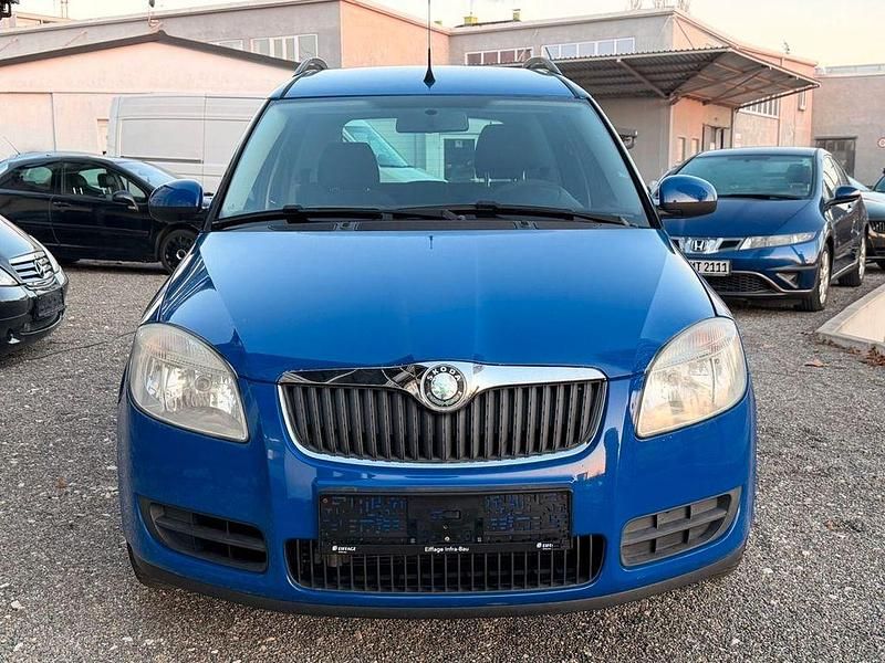 Gebraucht Skoda Roomster Style 69 PS (50 kW) 2008 Blau Van / Kleinbus